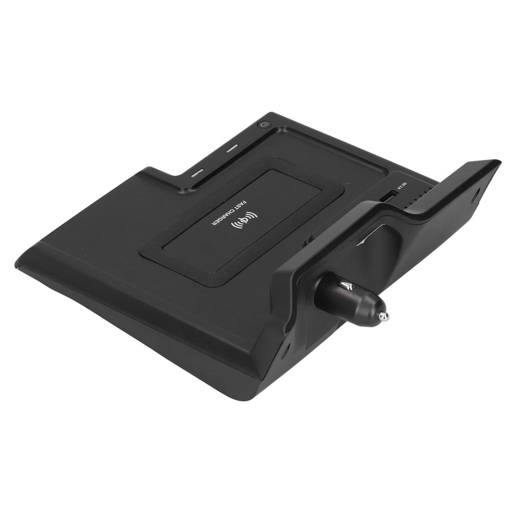 15W Car Wireless Charger QI Fast Charging Phone Holder 2 QC3.0 USB Ports Fit for Avalon 2019 2020