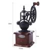 Manual Vintage Coffee Bean Grinder Wood Coffee Grinding Machine Coffee Mill Burr  Gift