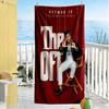 Abstract Neymar Portrait Beach Towel High Absorbency & Quick-Dry Comfortable Lightweight Perfect for Traveling Yoga Camping and Swimming