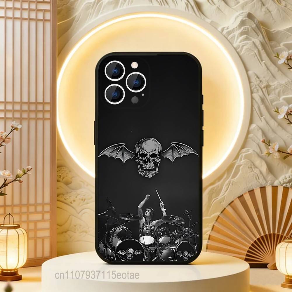 Avenged S-Sevenfold A7X Band For iPhone 12,16,13,14,15,17,11,Pro,Max,Plus,E,Air,Mini TPU Soft To Skin-friendly Phone Case