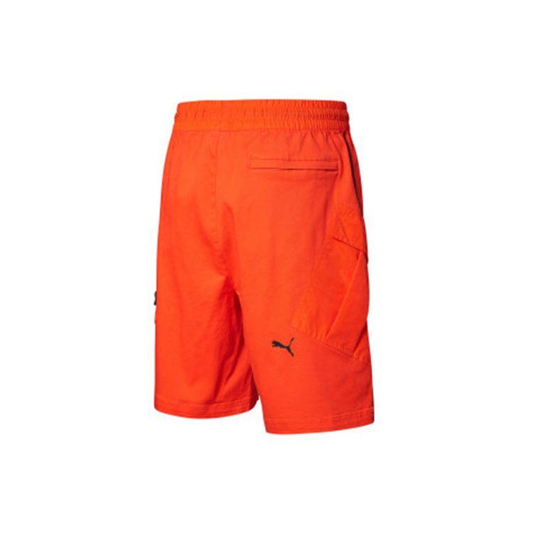 Puma X Attempt Co-Branded Casual Shorts Men Bottoms Cherry Tomato-Red 598196-47