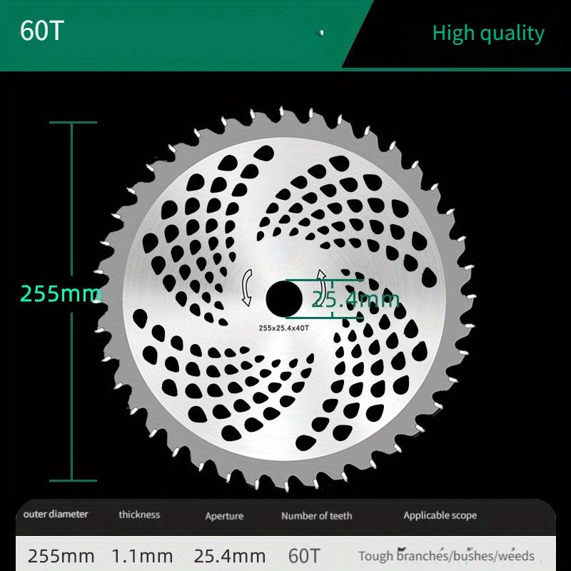 1PC Lawn Mower Weed Trimmer Blade Head 40/60/80 Teeth Wood Mower Disc for Brush Cutter Trimmer Garden Weed Mower Parts