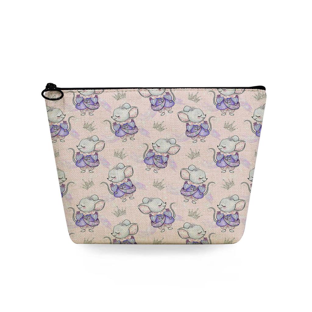 Women Ballet Girl Print Cosmetic Bag Toiletries Organize Travel Storage Case  6368