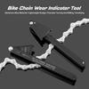 Lightweight Bike Chain Checker Tool Aluminum Alloy Chain Wear Checker  Mountain Bike Repair