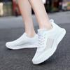 Fashion Women Sneakers Summer Hollow Breathable Sports Thick Sole Wear-resistant Lace Up Training Shoes Hot Selling Casual Running Shoes