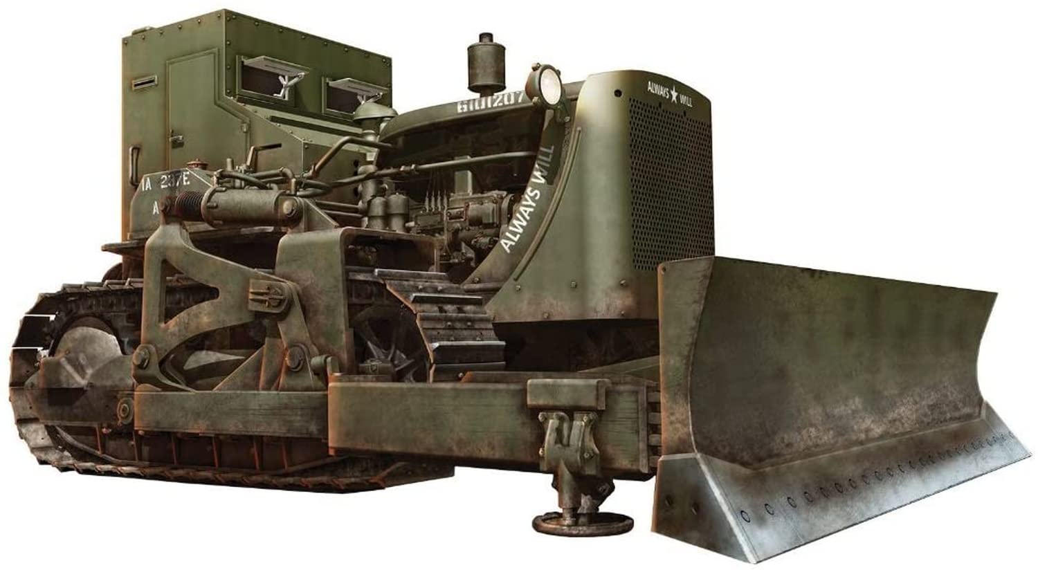 

Miniart US Armored Bulldozer Plastic Model 1/35