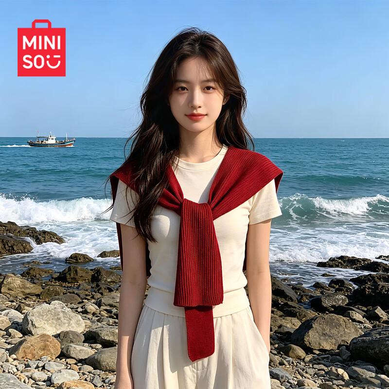 MINISO Women s Lightweight Elegant Shawl
