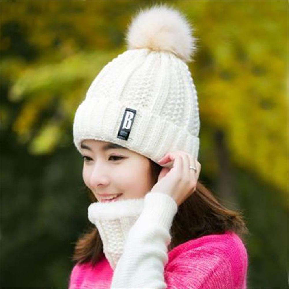 

Women s Knitted Hat: Korean Style, Velvet Lined, Warm, Versatile, Ear Protection, Perfect for Autumn/Winter Cycling and Students One size (lined to the top)