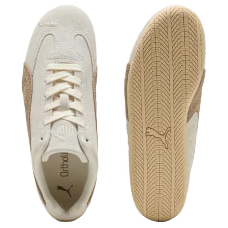 Puma Speedcat Elevated Warm White Ice Coffee Women Sneakers 403619-01