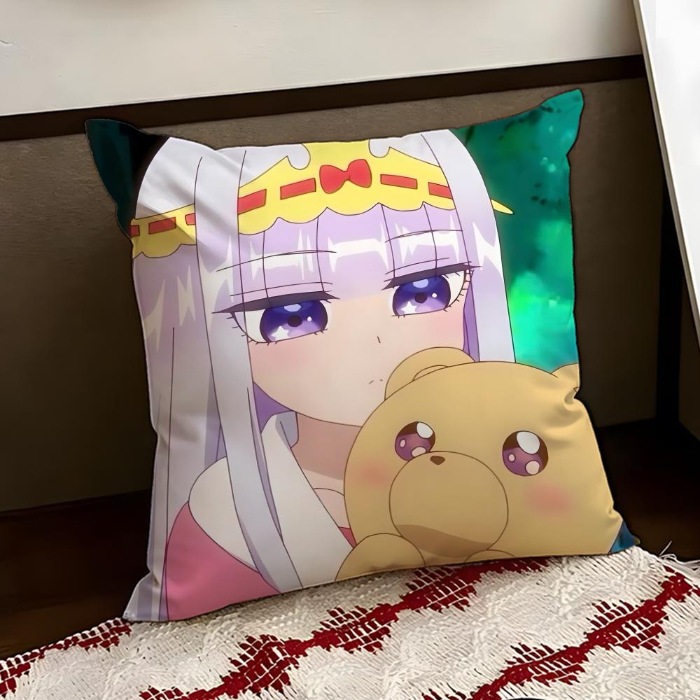 SSleepy Princess anime Cushion Cover Reversible Soft Durable Pillow Cover Home  Car MultiScene Use for Daily Comfort