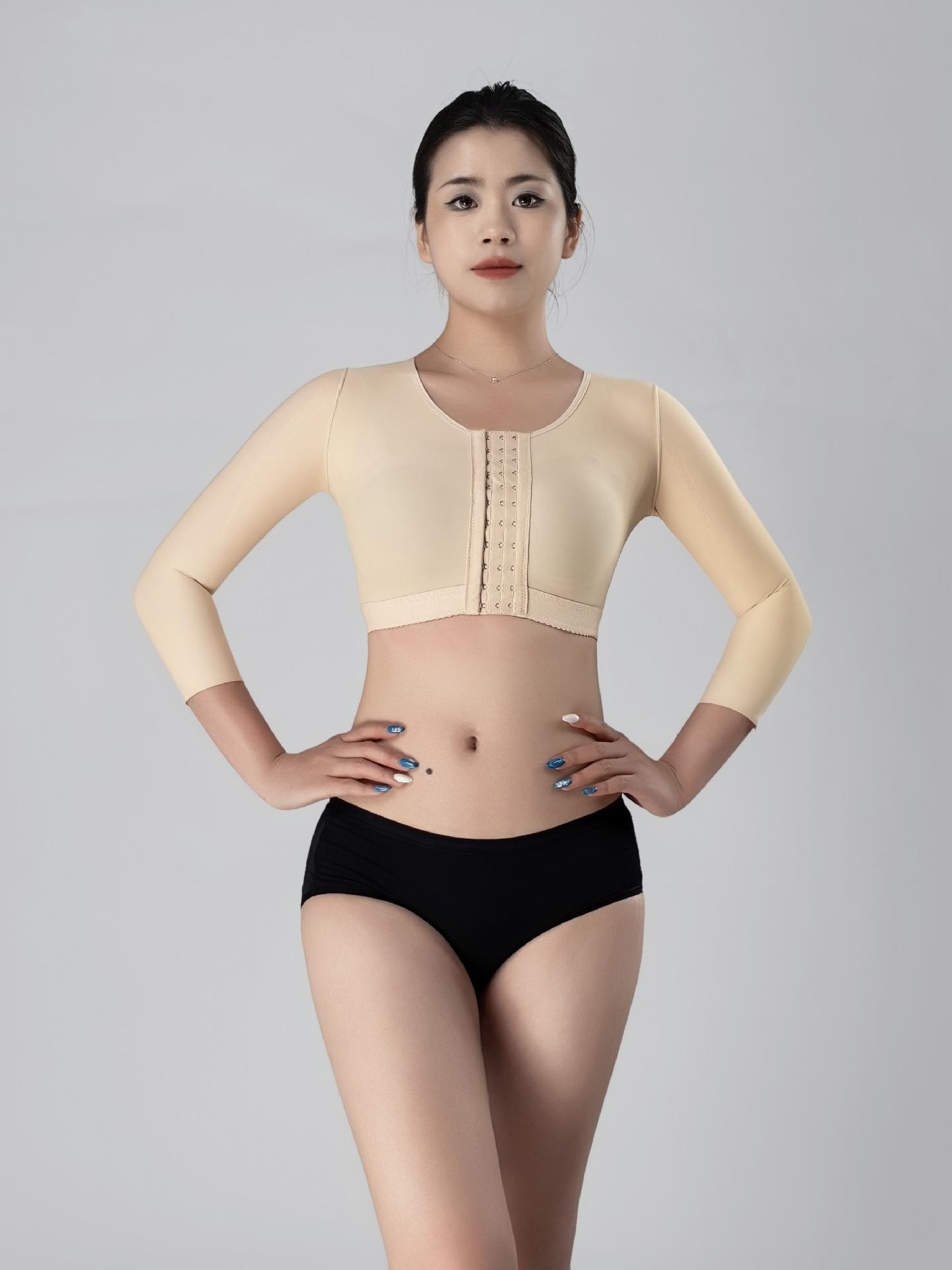 

Компресійна жилетка після операції для ліпосакції рук, реконструкції грудей, редукції грудей та підтримки грудної клітки S