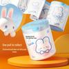 Blue Heart Rabbit Large-Capacity Cute Cartoon Drawstring Garbage Bag