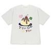 Korean Aesthetic Bear Toast Tshirt for WOMEN Girl Cute Breakfast Themed Short Sleeve Casual Versatile Crew Neck Tee Y2k Top