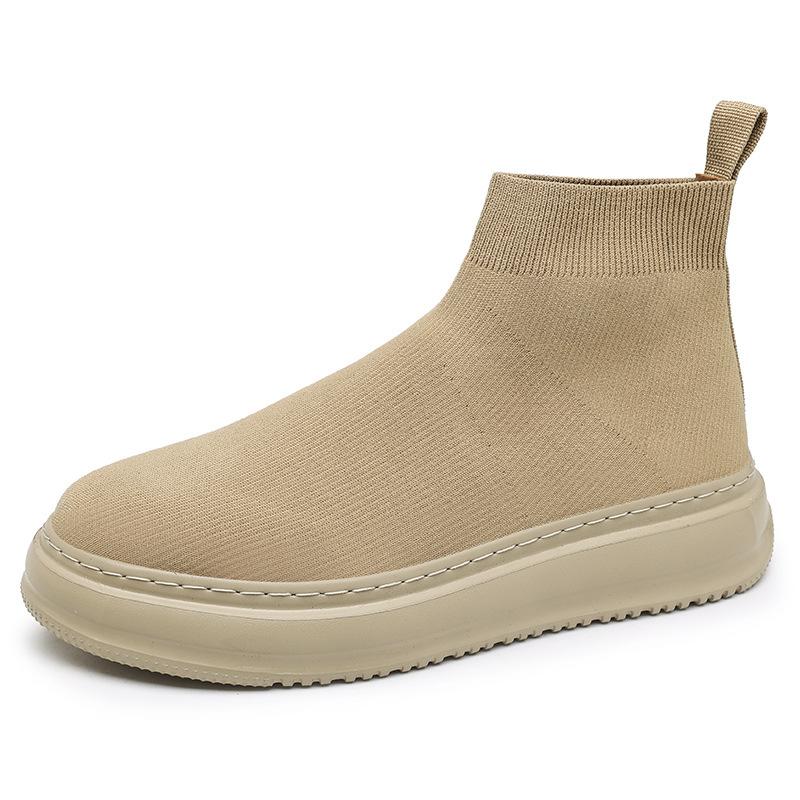Socken und Schuhe Herren Frühling und Sommer 2025 neue atmungsaktive Canvas-Schuhe Herren Koreanische Version lässige Stoffschuhe ein Pedal Lazy Board Schuhe Herren