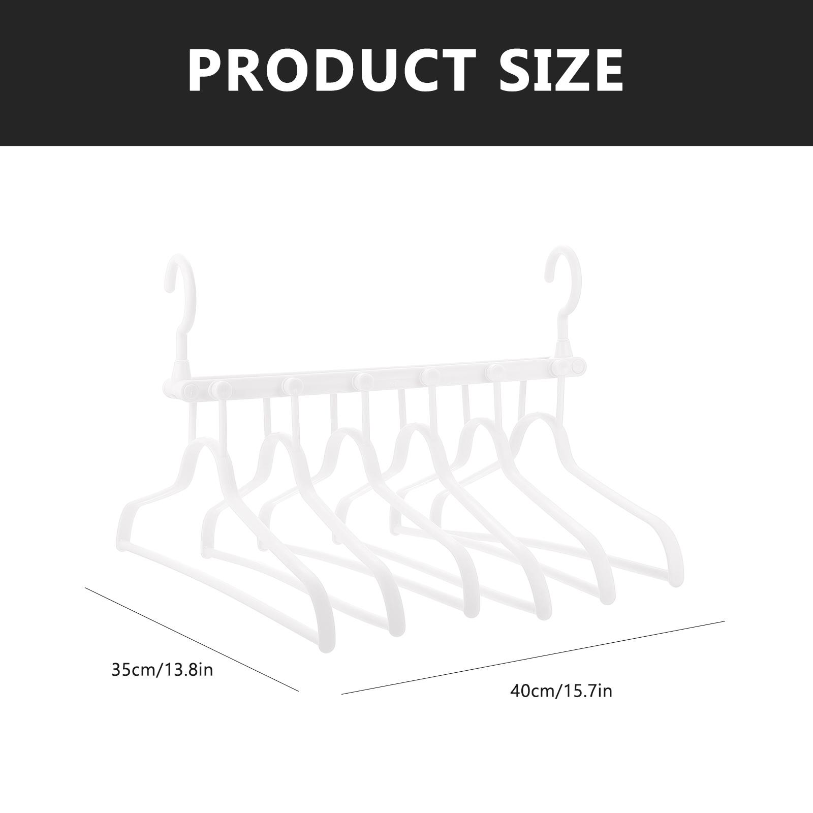 Складная вращающаяся вешалка для одежды многослойная пластиковая вешалка, экономящая место, для организации шкафа, гардероба, нескользящая для брюк