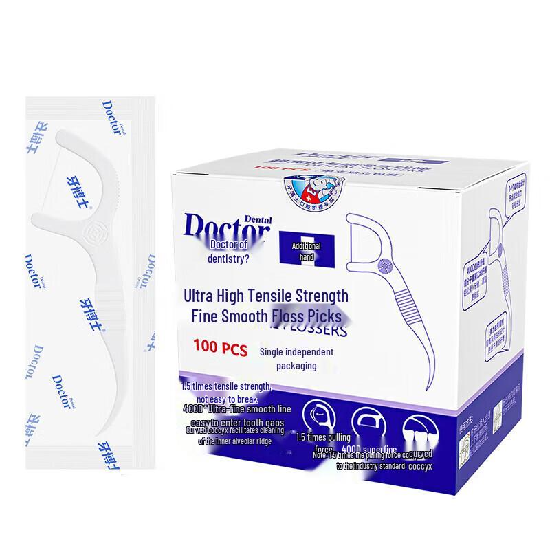 Dr. Tooth Ultra High Tension Dental Floss Picks