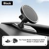 Mobile Phone Holder For Tesla Model 3 Y Highland Juniper Stronger Magnetic 360°Rotatable Car Support Base Holder Accessories