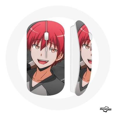 Wireless Mouse - MANIACASE - Karma Akabane - Red - Compatible Mac and PC - USB Wifi Dongle Included