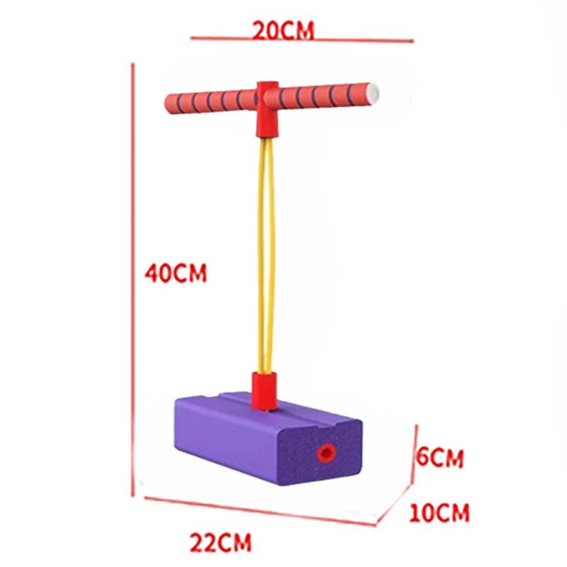 Foam stick Jumping bar Indoor and outdoor fun fitness to improve the sense of bouncing toys Children's sports games Boys girls