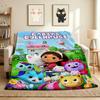 Dollhouse Adventure Flannel Blanket Throw Blanket Soft Warm Sofa Bed Camping home Decor Unique Christmas Gift C9261290