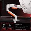 Soporte de Monitor Ajustable con Brazo Mecánico y Base Portátil