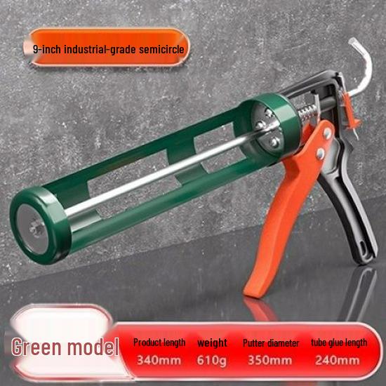 Universal Automatic Glue Dispenser for Caulking with Thickened Silicone and Glass Glue Compatibility