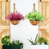 2pcs Hanging Decor Natural Wood Wall Plant Hangers Hook Design Hanging Bracket Hanging Flower Pot Flower Bracket Home Decor