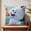 Cartoon T-THE SECRET LIFE OF P-PETS Comfortable soft Pillow Case for Sofa Living Room Home office Decor Protective Covers