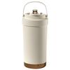 [MRG] Ceramic 3-Way Tumbler with Straw, 500ml, Vacuum Insulated, Expandable Straw, Coffee, Portable, Water Bottle, Mug, Spill-Proof, Direct Drinking,