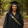 Class of 2026 Graduation Sash Belts Glitter Bachelor Sash Etiquette Belt  Academic Commencement