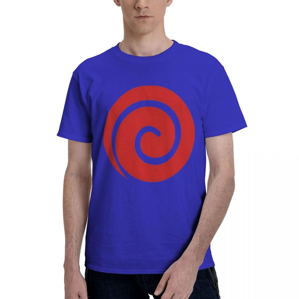 Uzumaki Clan 2 100 Cotton Casual Breathable Confortable Shirt Mens TShirts Man Clothes