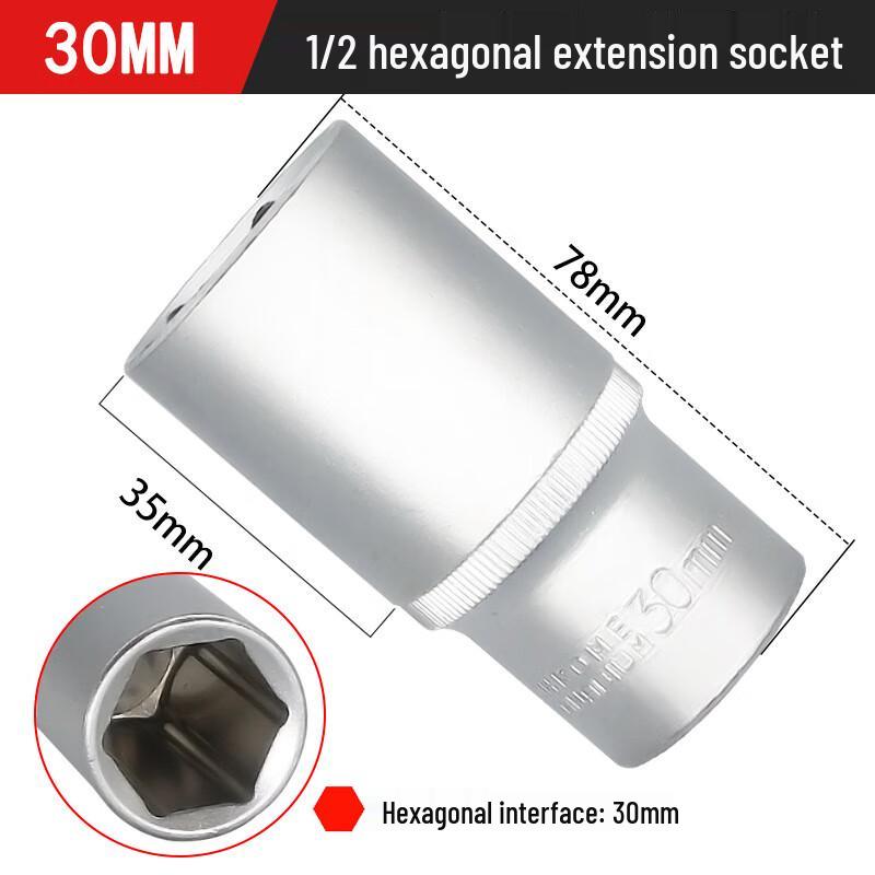 FURONGHUA Extended Hex Sockets for Ratchet Torque Wrench