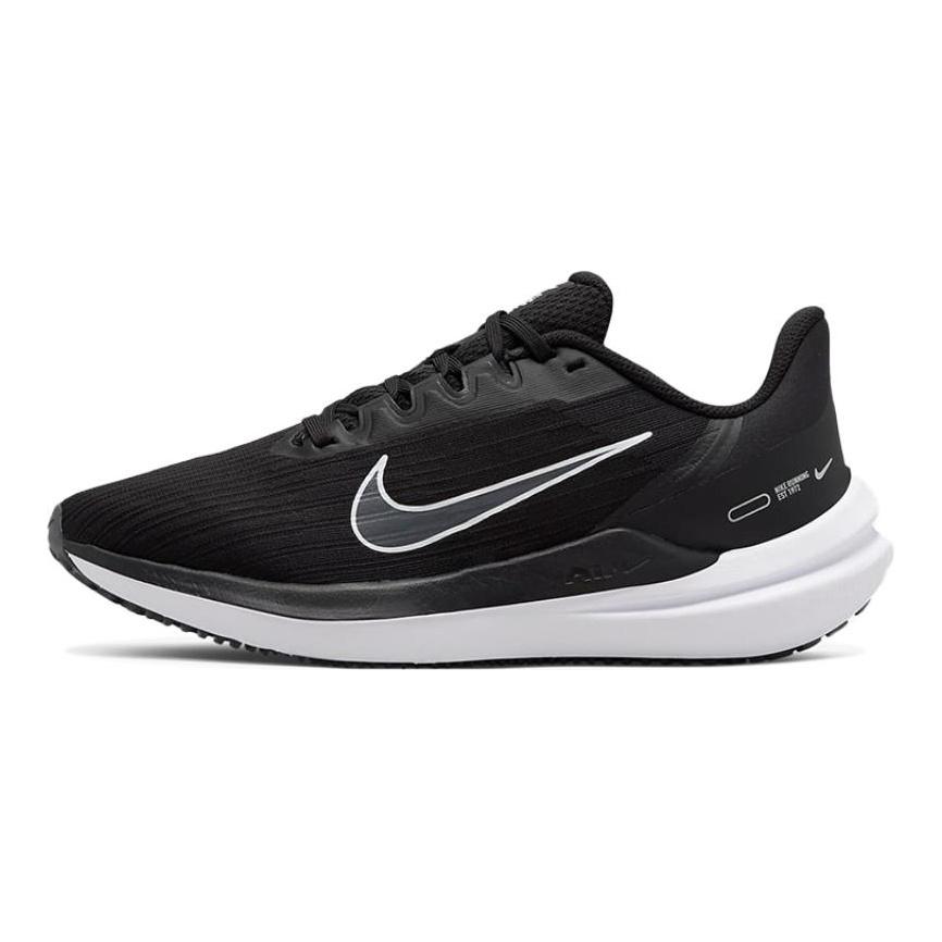 Nike Air Winflo 9 Black Dark Smoke Grey Women's Sneakers DD8686-001