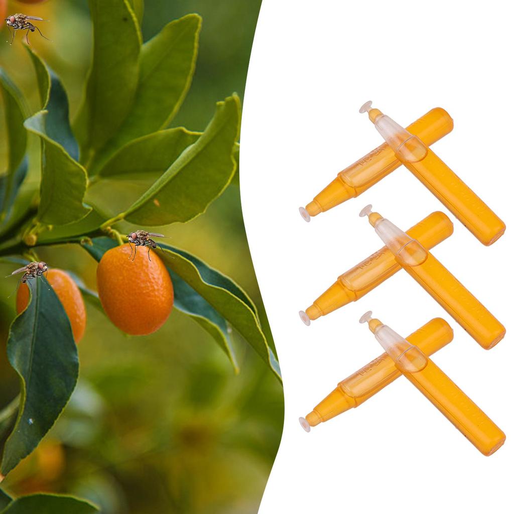 10 Pezzi Attraente per Moscerini della Frutta Liquido Uccisore di Moscerini della Frutta all'Aperto Attrattivo per Drosophila per Giardini Cortili Serre Vivai