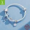 Shining Star Galaxy Series Diy Bracelet Beads, Dream Star S925 Silver Beads Loose Beads