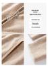 Women's Heavyweight Cashmere Hooded Cardigan - Soft, Elegant Autumn/Winter Outerwear Sweater