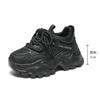 2025 new spring platform dad shoes women's height increased by 7cm versatile, comfortable, breathable and lightweight casual sports shoes