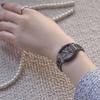 SEIKO LUKIA Happy Collection Women's Solar Radio-Controlled Watch Model SSQW101 All Black Titanium