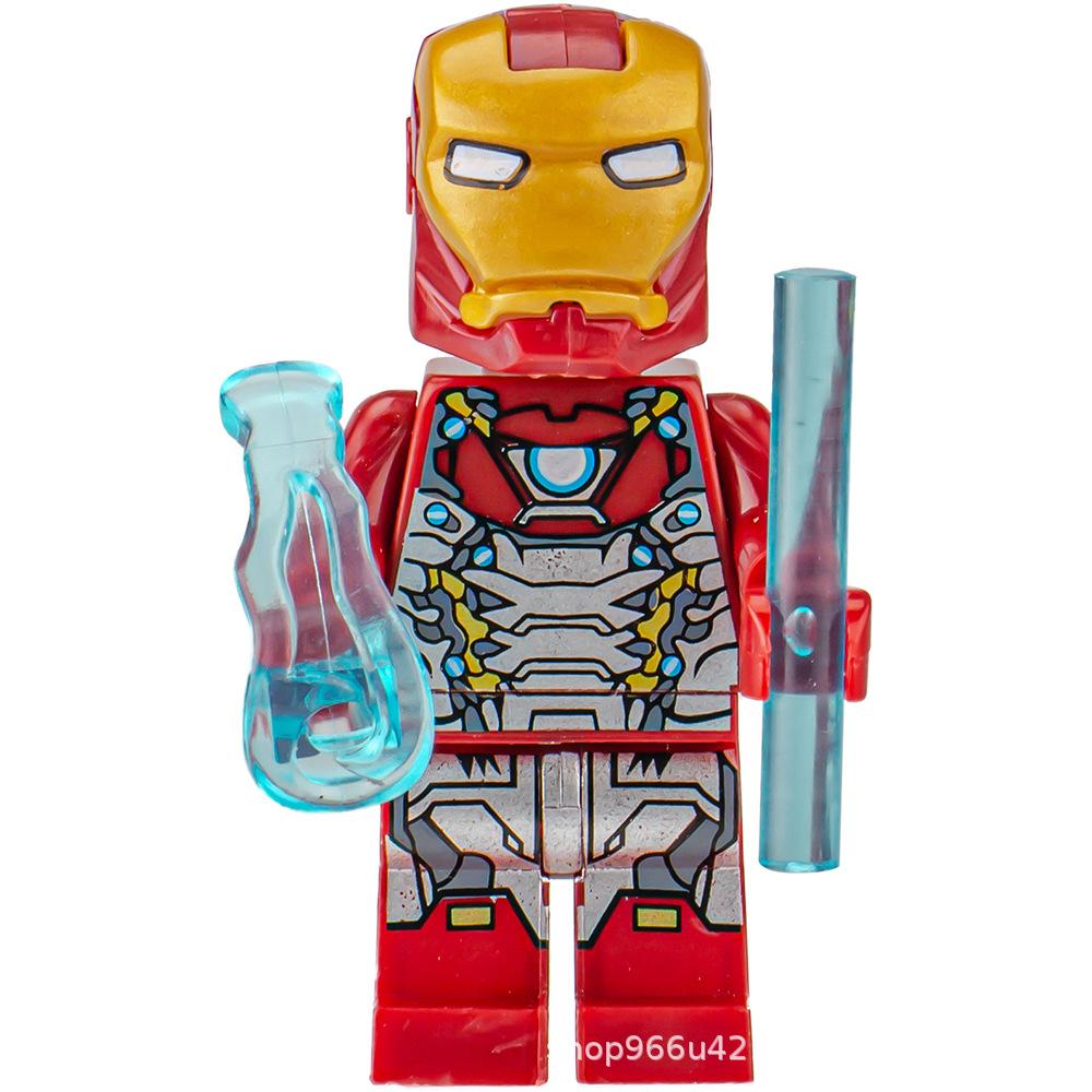 Ninja Warrior Superhero Doll With Weapon Single Building Block Assembly Toy