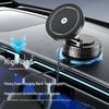 15W Magnetic Car Mount & Wireless Charger with Rotating Suction, Compatible with Apple 17