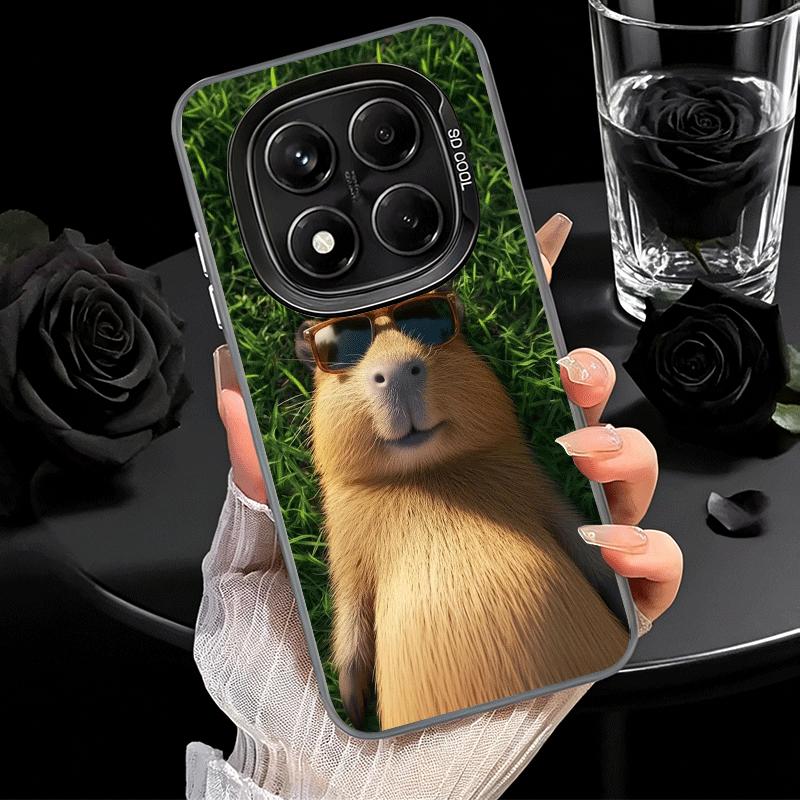 Animal Capybara Cute Soft Phone Case for Samsung Galaxy S24 S25 FE S26 Edge S23 Ultra S22 Plus S21 + Shockproof Cover Back Shell