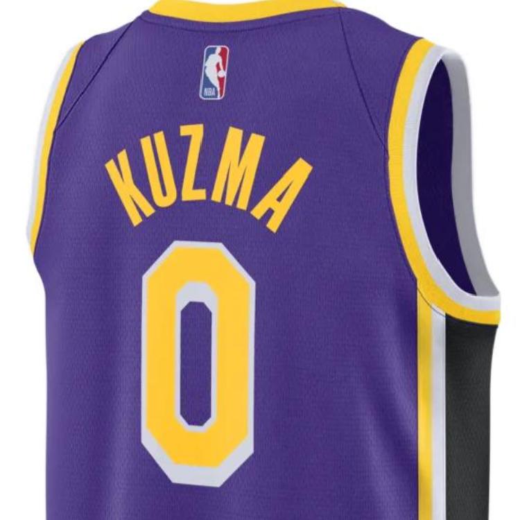 Jordan NBA Team Logo Atmungsaktives Fitted Basketballtrikot Fan Edition Statement Limited Herren Tops Lila CV9481-506