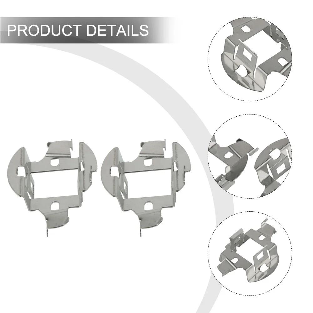 2pcs H7 HID Car Headlight Bulb Light Retainer Clip Adapter Holder For BMW E60 5 Series For Mercedes Waterproof,high Temperature