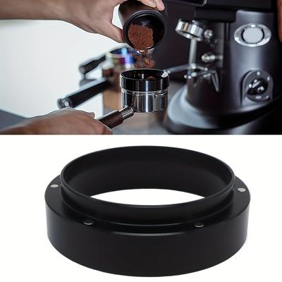 51/53/58mm Magnetic Aluminum Coffee Dosing Ring Espresso Dosing Funnel Distribution Tool Coffee Tamper Coffee Bar Porta Filter