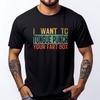 I Want To Tongue Punch Your Fart Box Retro Pun Humor Gag Cute Oversized T Shirt Camisetas De Hombre National Flag Day