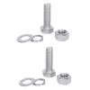 YFB316L Stainless Steel Hex Bolt and Nut Set