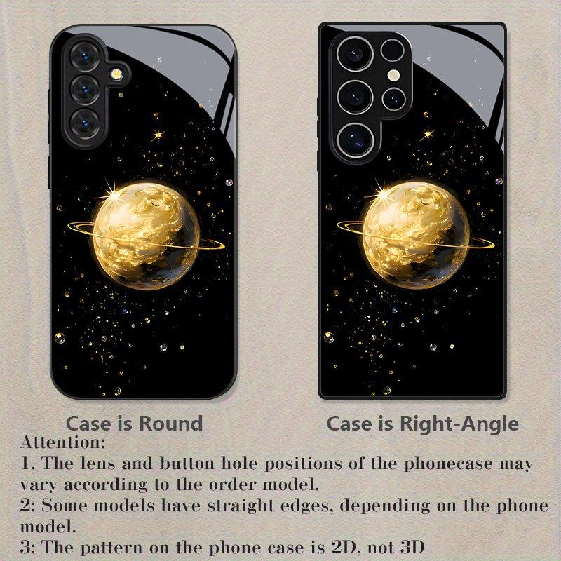 Phone Case  Glass TPU PhoneCase for Samsung Galaxy S26 S25 S24 S23 S22 S21 FE,Ultra,Plus Dropresistant Planets and the Universe