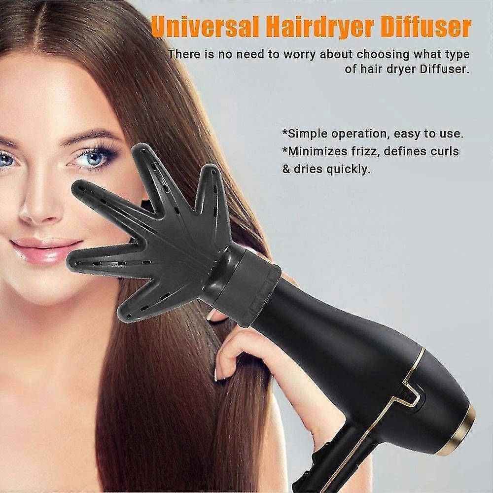 Hair Dryer Diffuser Accessories, Curly Hair Blow, Hand Shape Diffuser