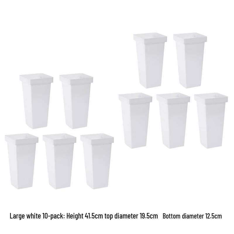 Пластиковое квадратное ведро для цветочной композиции