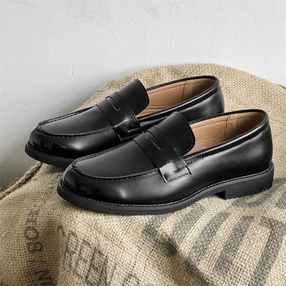 Loafers Men's Casual Shoes Classic Black Casual Leather Shoes Man Loafers Shoes for Man